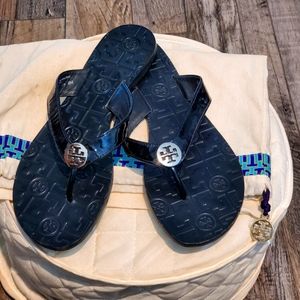 Authentic Tory Burch Monroe Sandal Flats